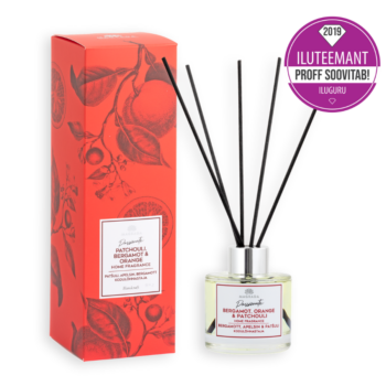 Patchouli, bergamot, orange looduslik natural kodulõhnastaja reed diffuser home fragrance kirglik passionate